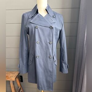 Vintage Ray Cassin Navy Blue Trench Coat